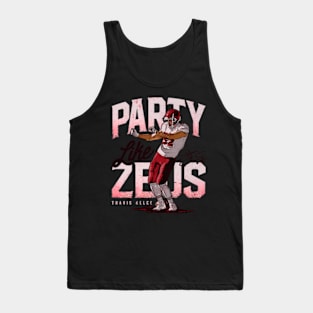 Travis Kelce Kansas City Zeus Party Tank Top